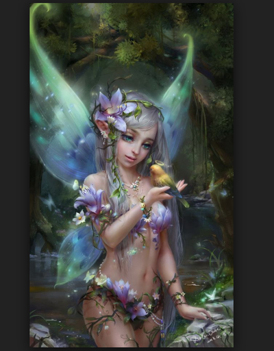 Angel & Butterfly Diamond Painting Kit — Full Drill