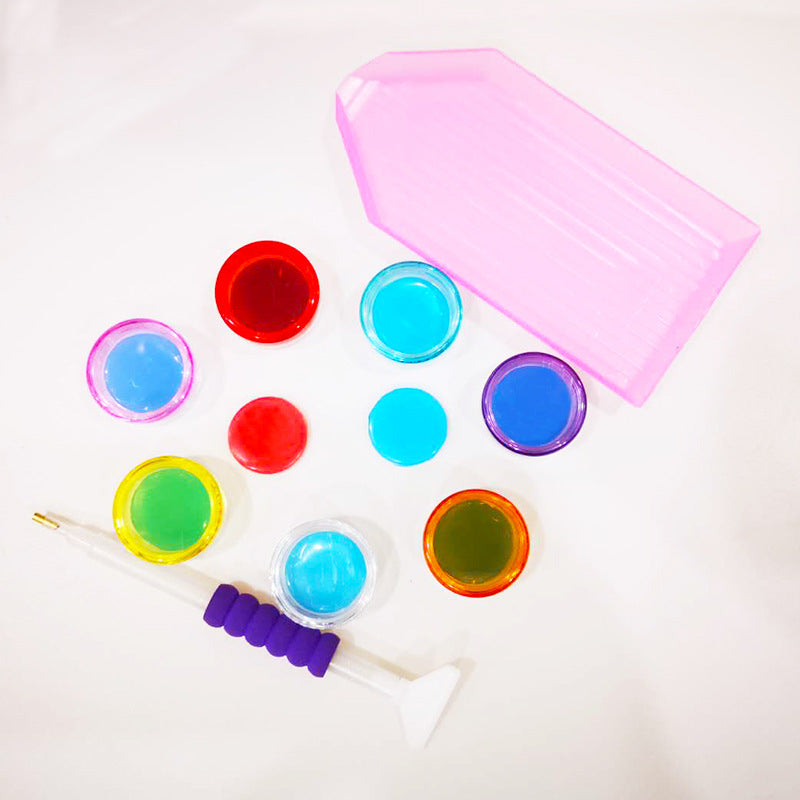 29-Piece Diamond Painting Tool Kit — Avocado Bag Set