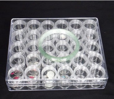 30-Grid Diamond Bead Storage Organizer Box
