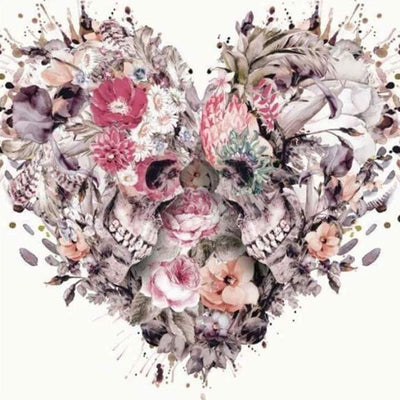 Cherry Blossom Couple Diamond Painting Kit — Full Drill