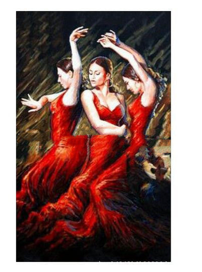 Ballerina Figure Diamond Painting Kit — Full Drill